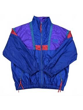 Vintage Ron Jon Surf Shop Colorblock Windbreaker Jacket Size Large